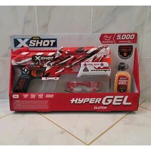 ZURU X-Shot Hyper Gel Clutch Blaster(5,000) for Age 14+